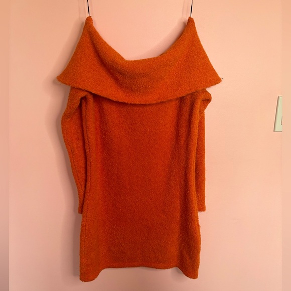 H&M Off-The-Shoulder Sweater Dress - Picture 1 of 2